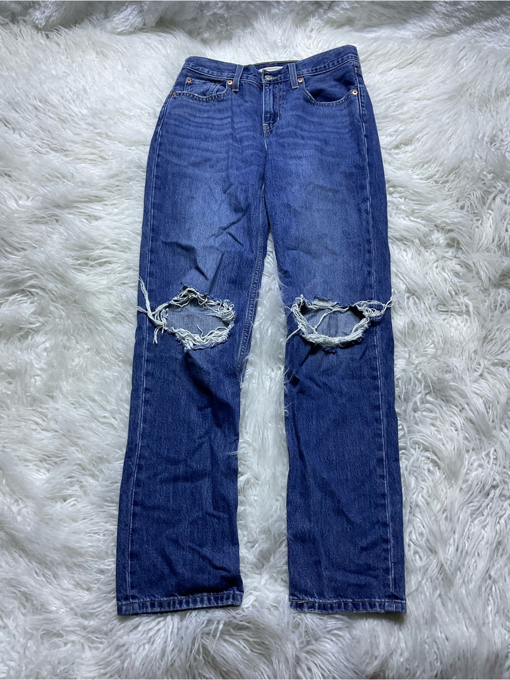 Levi's Women's Low Pro Straight Jeans in Breathe Out